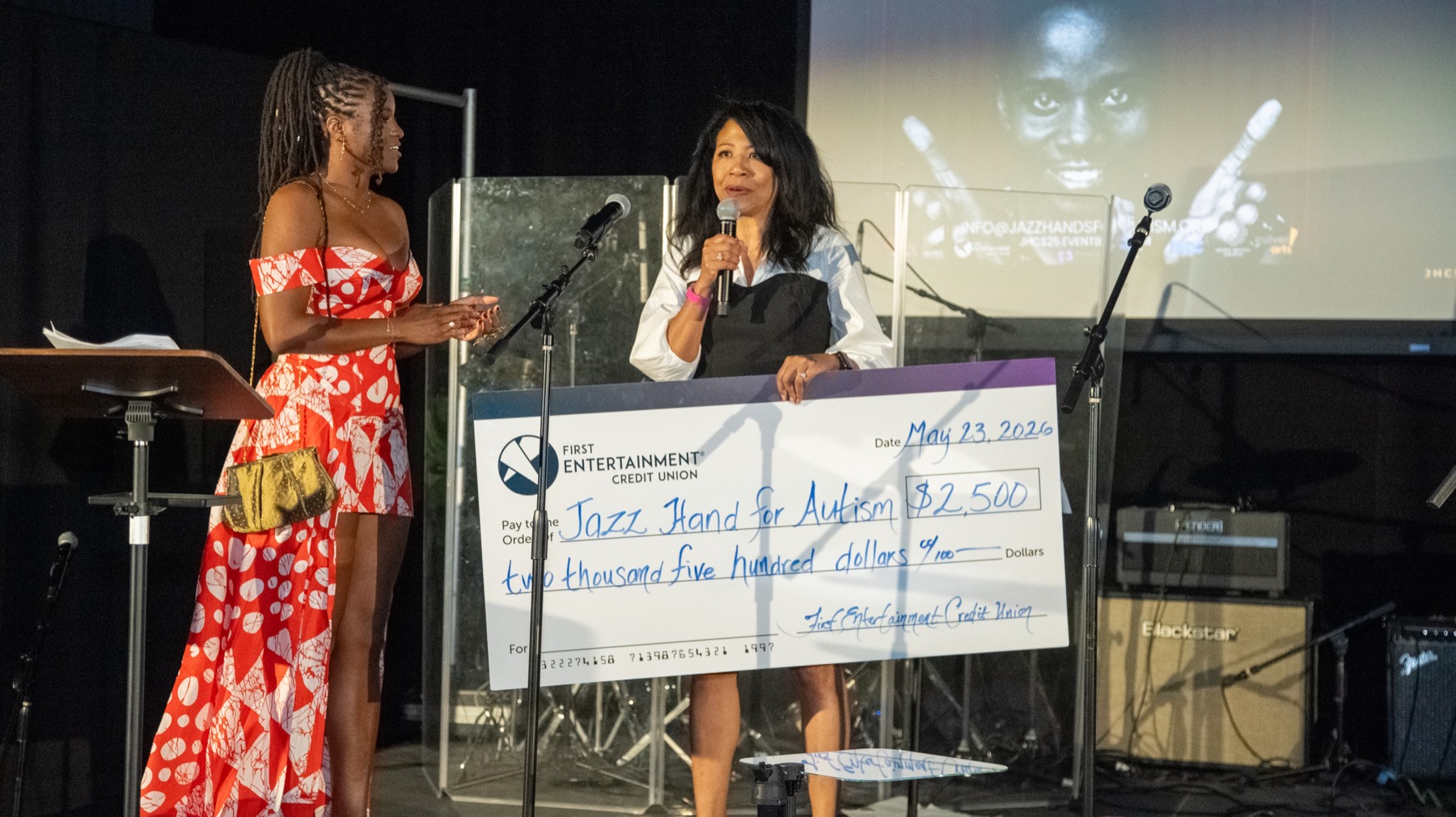 First Entertainment Credit Union presents a sponsorship to JHFA